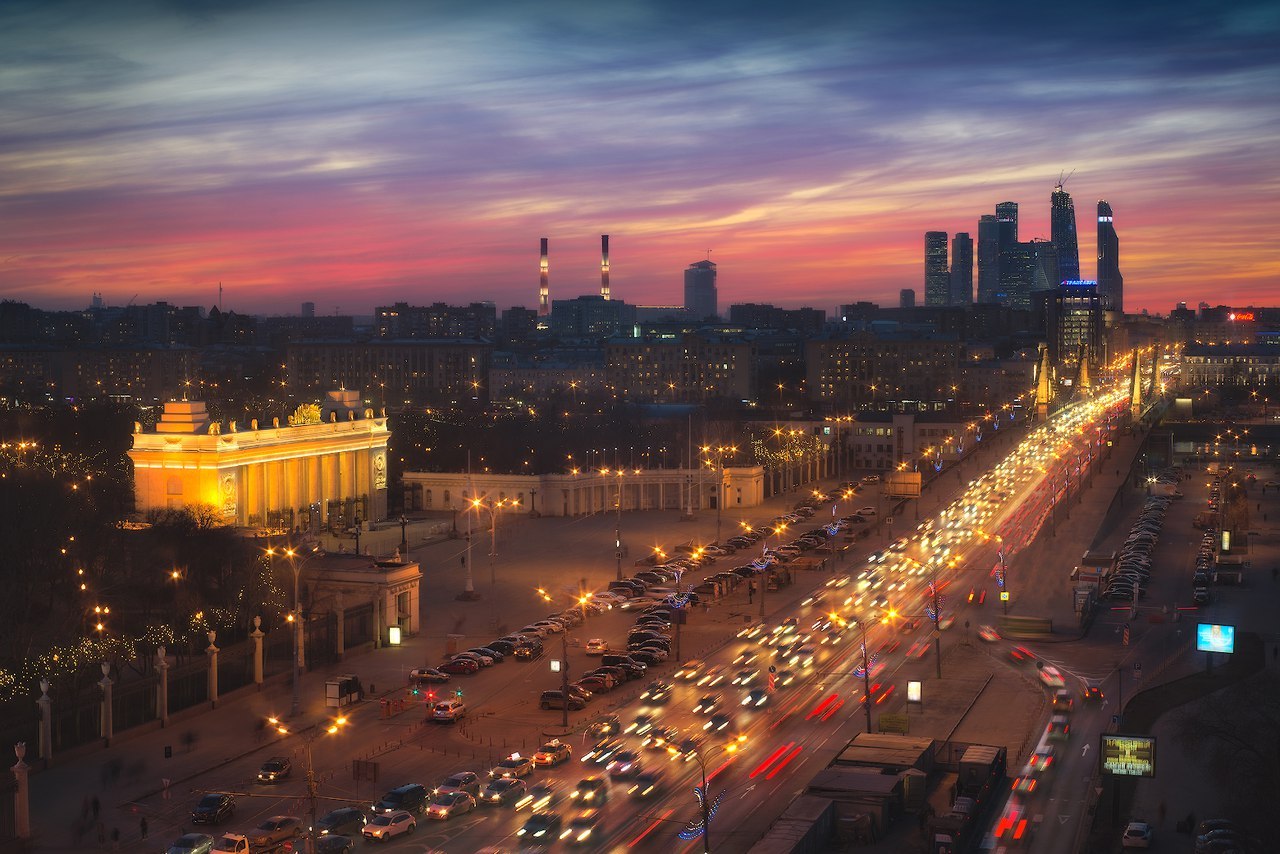 Крыша у Парка Горького