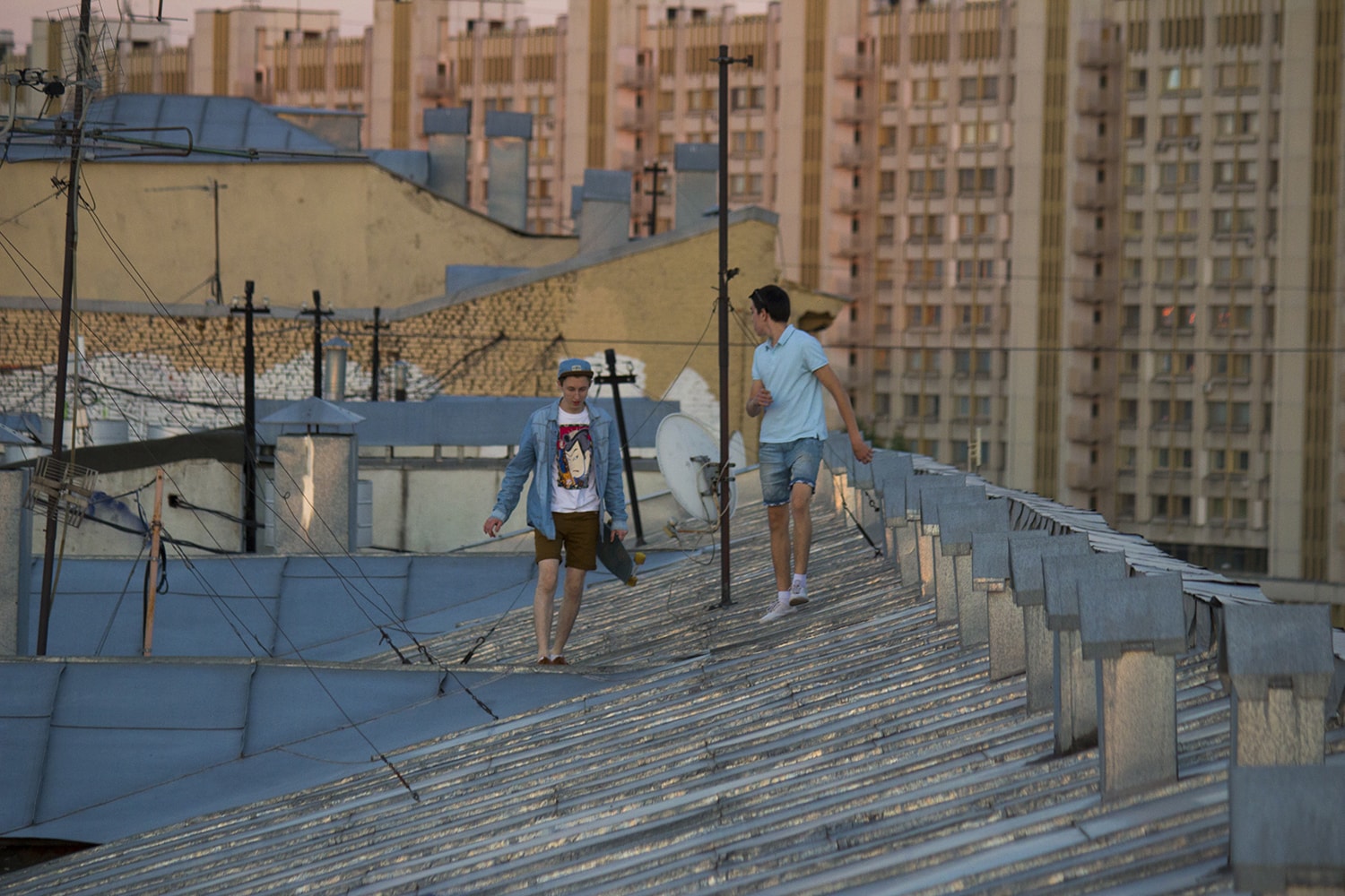 Крыша у Парка Горького