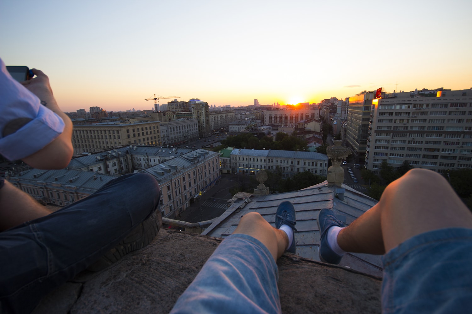 Крыша на Маяковской