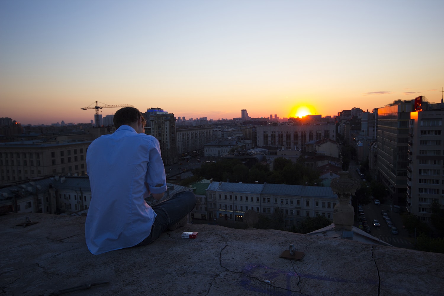 Крыша на Маяковской